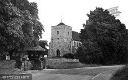 St Andrew's Church c.1950, Steyning