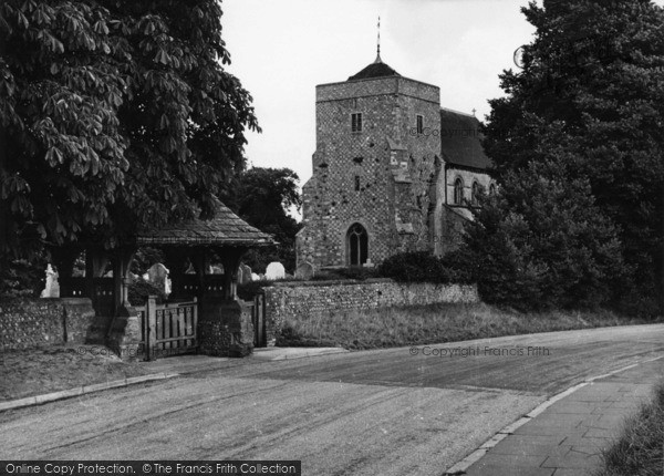 Photo of Steyning, St Andrew's Church c.1950
