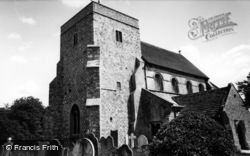 St Andrew's Church c.1960, Steyning