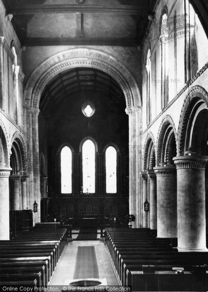 Photo of Steyning, St Andrew's Church Interior c.1950