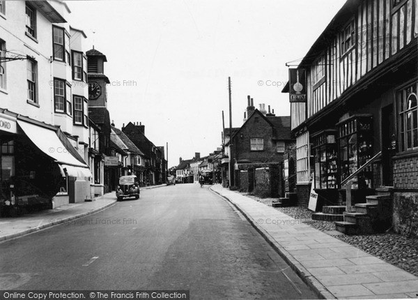 Photo of Steyning, The Village c.1950