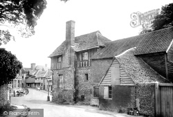 View From White Horse Lane 1914, Steyning