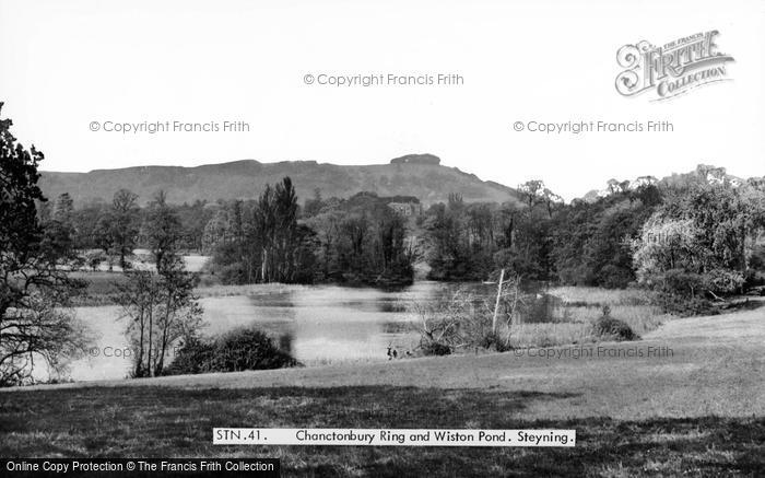 Photo of Steyning, Winston Pond And Chanctonbury Ring c.1960