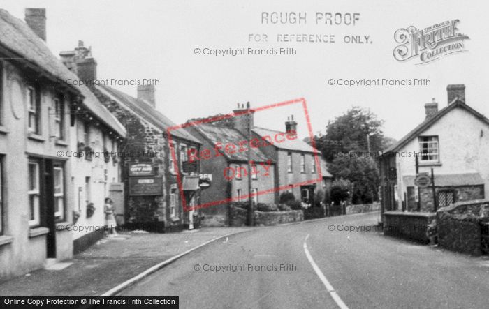 Photo of Sticklepath, The Village c.1960