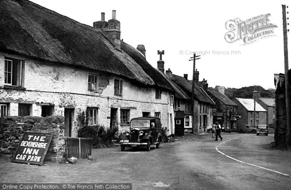 Photo of Sticklepath, Village c.1950