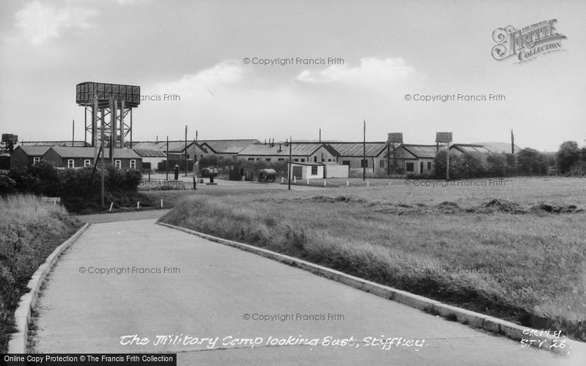 Stiffkey, Military Camp, looking East c1955