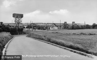 Stiffkey, Military Camp, looking East c1955