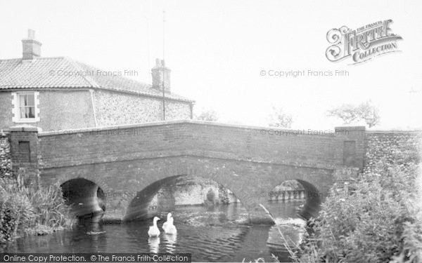 Photo of Stiffkey, The Bridge c.1955
