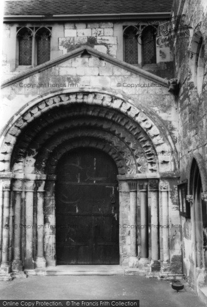 Photo of Stillingfleet, The Early Norman Church Door c.1965