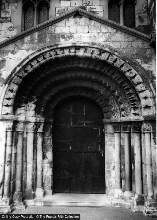 Photo of Stillingfleet, The Early Norman Church Door c.1965