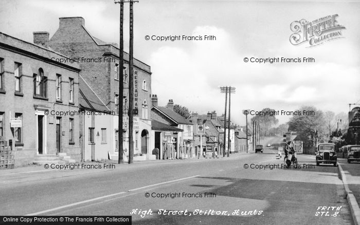 Photo of Stilton, High Street c.1955