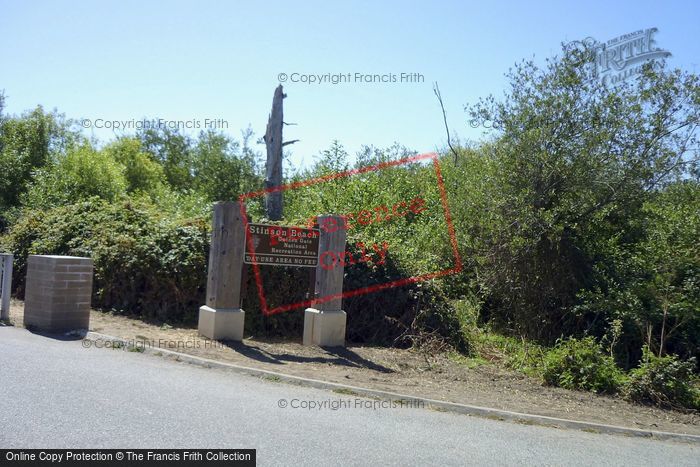Photo of Stinson Beach, The Entrance Sign 2009