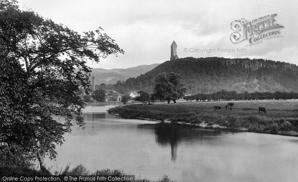 Photo of Stirling, Abbey Craig And Wallace Monument 1899