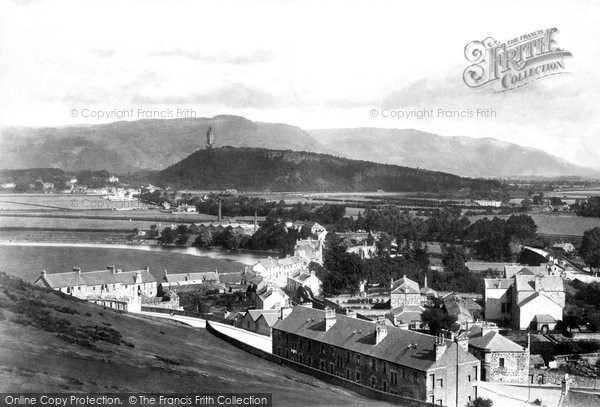 Photo of Stirling, Abbey Craig From Gowan Hills 1899