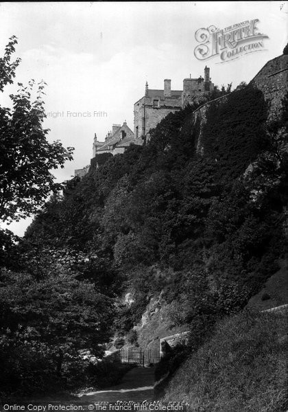 Photo of Stirling, Castle From Blackwalk 1899