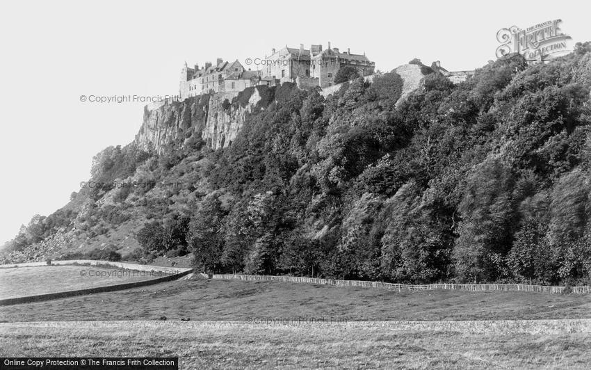 Stirling, Castle from King's Knot 1899