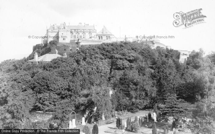 Photo of Stirling, Castle From Ladies' Rock c.1900