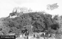 Castle From Ladies' Rock c.1900, Stirling