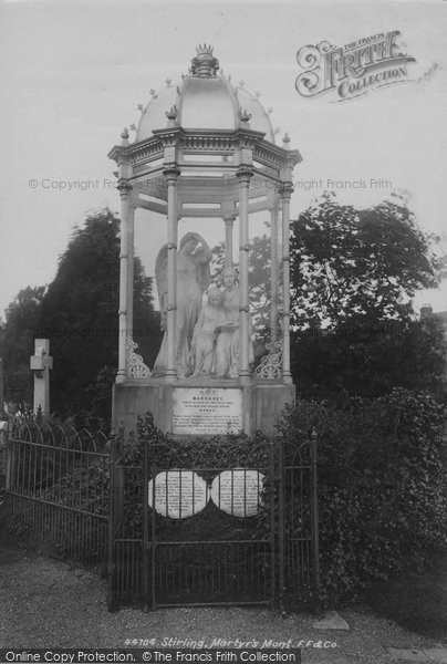 Photo of Stirling, Martyr's Monument 1899