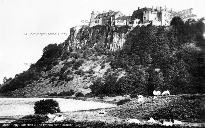 Photo of Stirling, The Castle From King's Knot c.1935