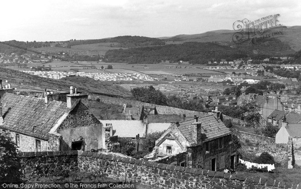 Photo of Stirling, View From Castle c.1955