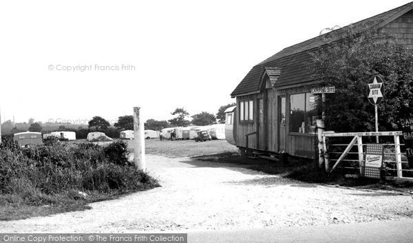 Photo of Stoborough, The Caravan Site c.1955