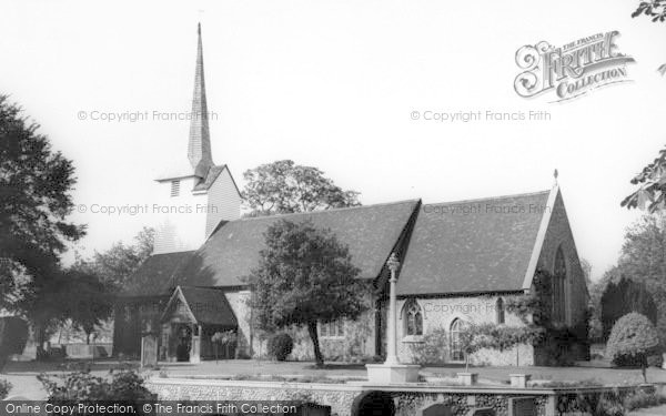 Photo of Stock, All Saints Church c.1965