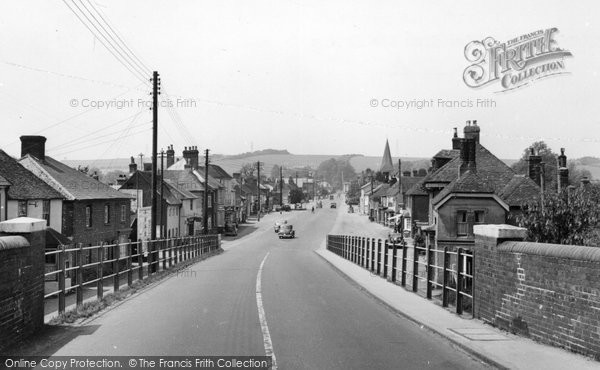 Photo of Stockbridge, High Street c.1955