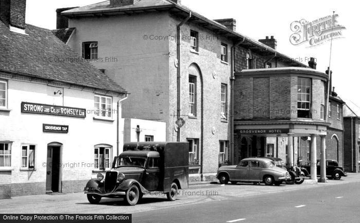 Photo of Stockbridge, The Grosvenor Hotel c.1955