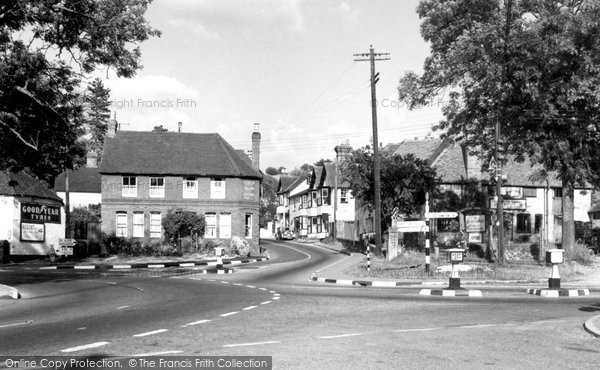 Photo of Stockbridge, The Old Andover Road c.1955