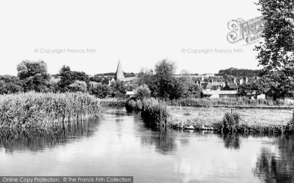 Photo of Stockbridge, The River Test c.1965