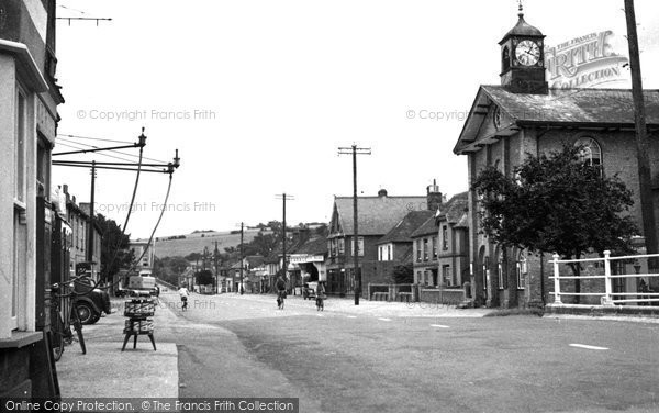 Photo of Stockbridge, The Town Centre c.1955