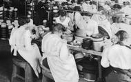Girls Working, Battersby Hat Works, Offerton c.1910, Stockport