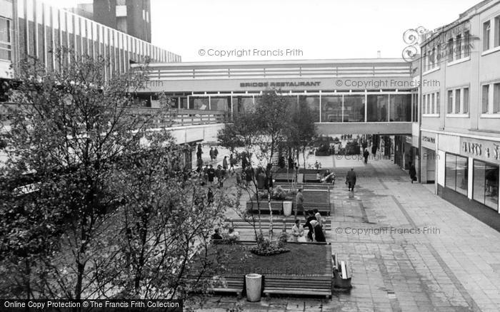 Photo of Stockport, Merseyway Shopping Precinct c.1965