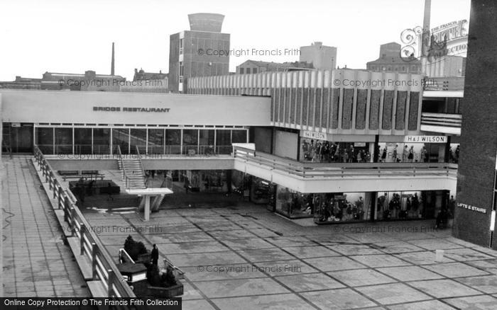 Photo of Stockport, Merseyway Shopping Precinct c.1965