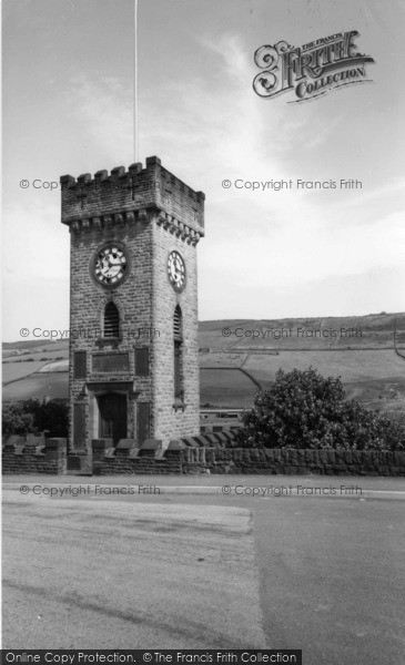 Photo of Stocksbridge, Clock Tower c.1965