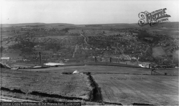 Photo of Stocksbridge, From Greenmoor c.1955