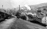 Stocksbridge, from the Clock Tower c1955