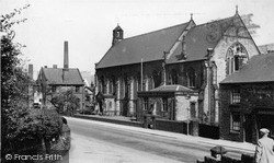 St Mattias's Church c.1955, Stocksbridge