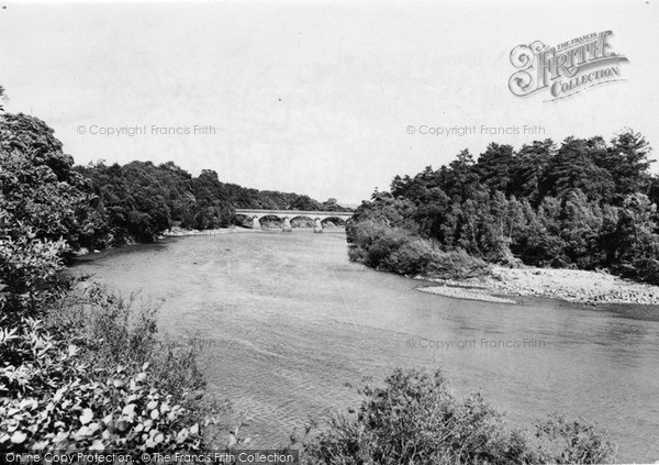 Photo of Stocksfield, Bywell Bridge c.1955