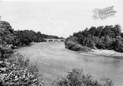Bywell Bridge c.1955, Stocksfield