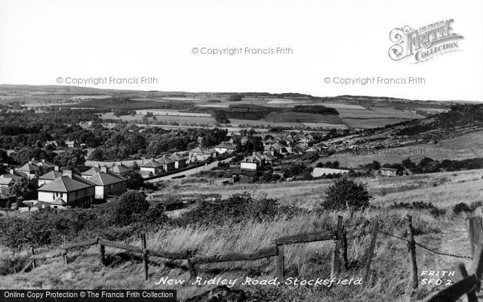 Photo of Stocksfield, New Ridley Road c.1955