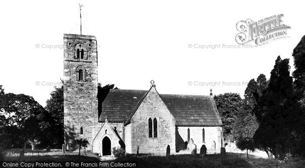Photo of Stocksfield, St Andrew's Church c.1955