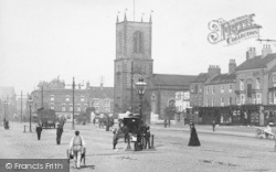 High Street And St Thomas's Church 1899, Stockton-on-Tees