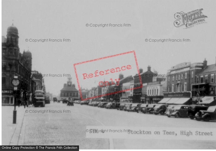 Photo of Stockton On Tees, High Street c.1955