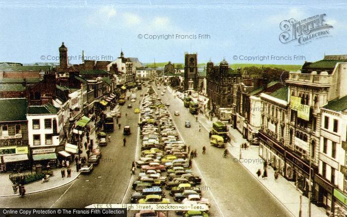 Photo of Stockton On Tees, High Street c.1960