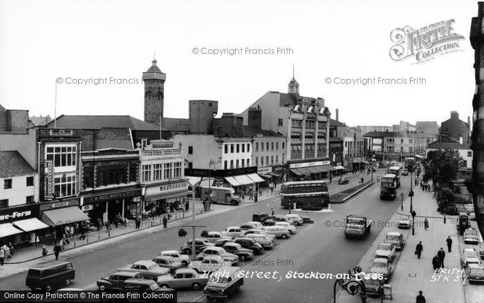 Photo of Stockton On Tees, High Street c.1965