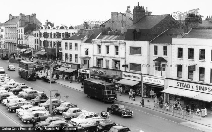 Photo of Stockton On Tees, High Street Shops c.1965