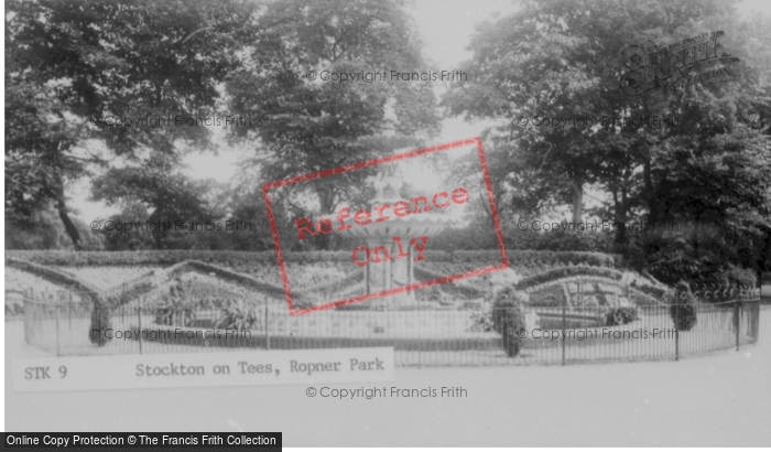 Photo of Stockton On Tees, Ropner Park c.1955