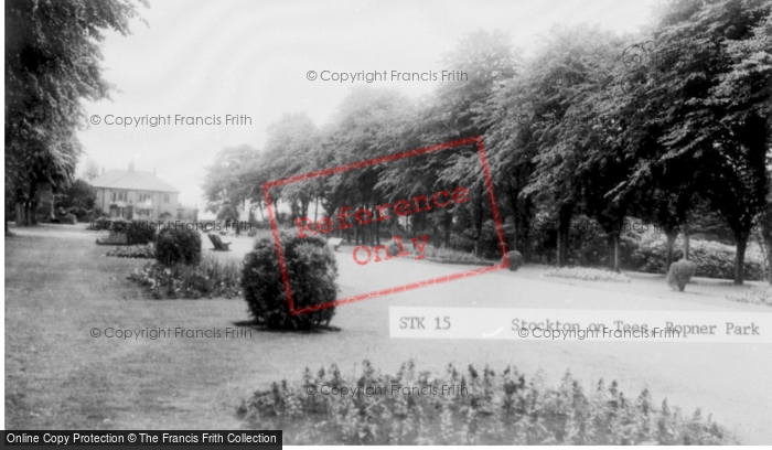 Photo of Stockton On Tees, Ropner Park c.1955